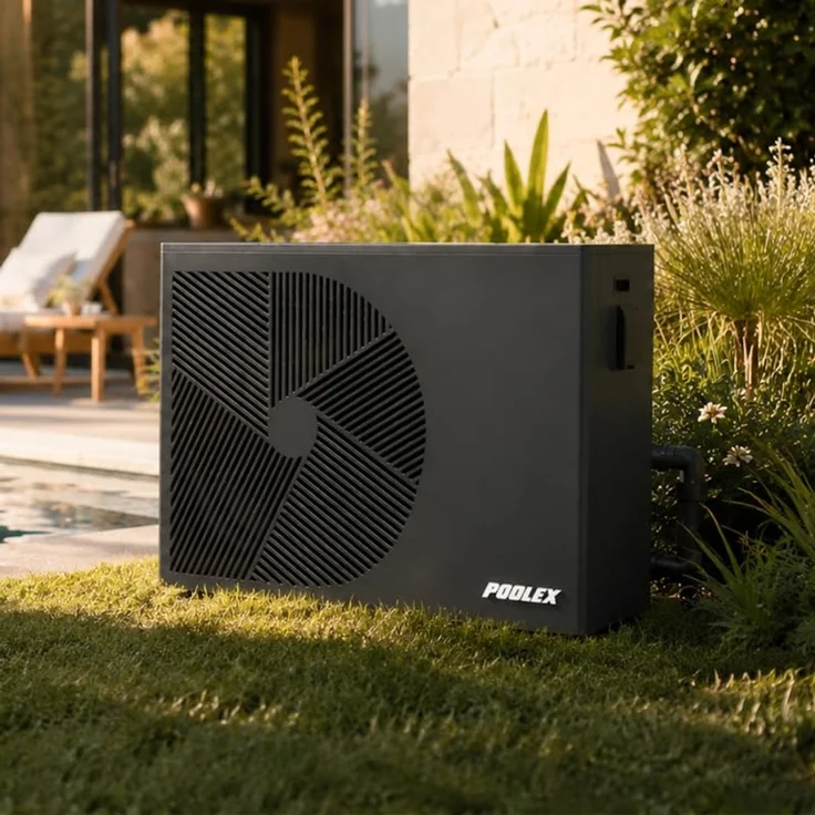 Poolex Swimming Pool Wärmepumpe "Silverline On/Off",für Pools bis 65.000 l, 12 kW Heizleistung – Bild 6