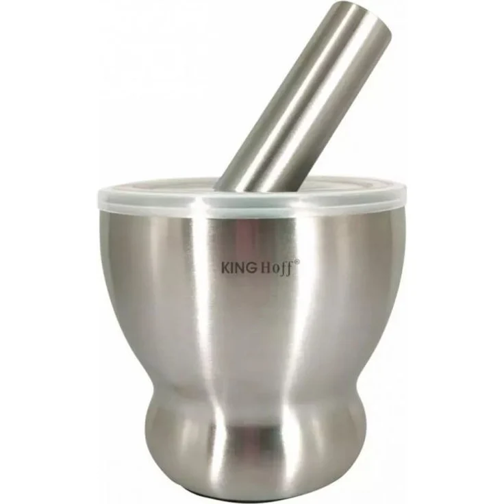 Kinghoff Kinghoff Stahlmörser mit Deckel 34199