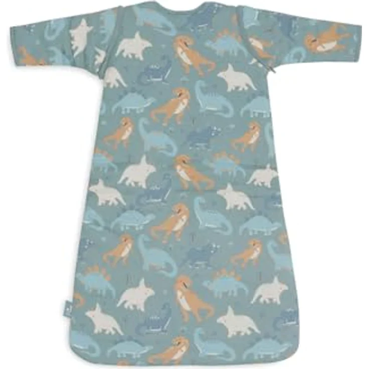 Jollein Schlafsack Baby - Roarsome - 110 cm - Baumwolle - 2.0 bis 3.0 TOG - Abnehmbare Ärmel - Oeko-TEX Zertifiziert - Baby Schlafsack - Dino Print – Bild 3