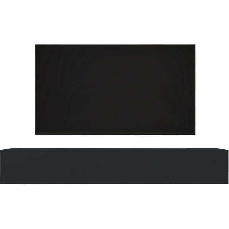 doporro TV-Board TV Lowboard Fernsehschrank TV-Schrank hängend Fernsehtisch – Bild 1