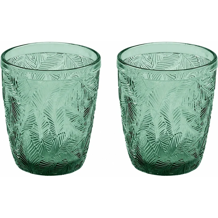 Ray Gläser-Set, 300 ml - 2-teilig, Trinkgläser, 10 x 8 cm, Grün