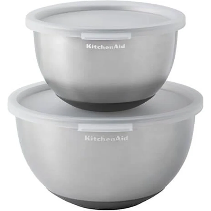KitchenAid Rührschüssel KMS212OSSSA, Geruchs- & fleckenresistent, rutschfester Boden – Bild 2