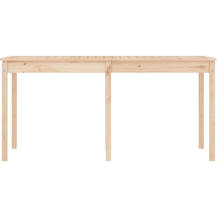 Gartentisch, Balkontisch 159,5 x 82,5 x 76 cm Massivholz Kiefer – Bild 5