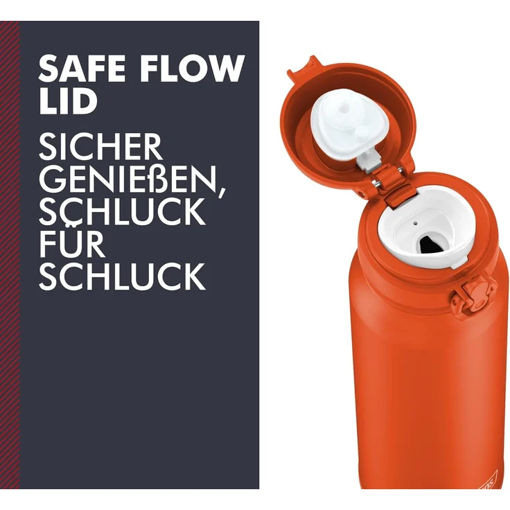 Thermos Isoliertrinkflasche Ultralight glowing orange mat 0,50l – Bild 3