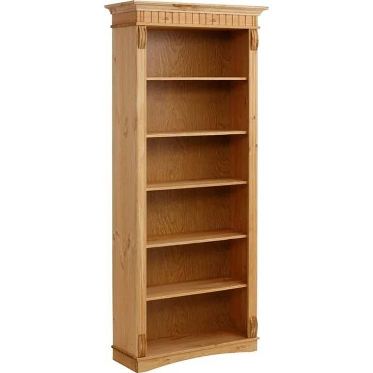 Home affaire Regal Teresa, Standregal, Bücherregal, aus massiver Kiefer, Breite 86 cm, Höhe 193 cm, FSC® – Bild 4