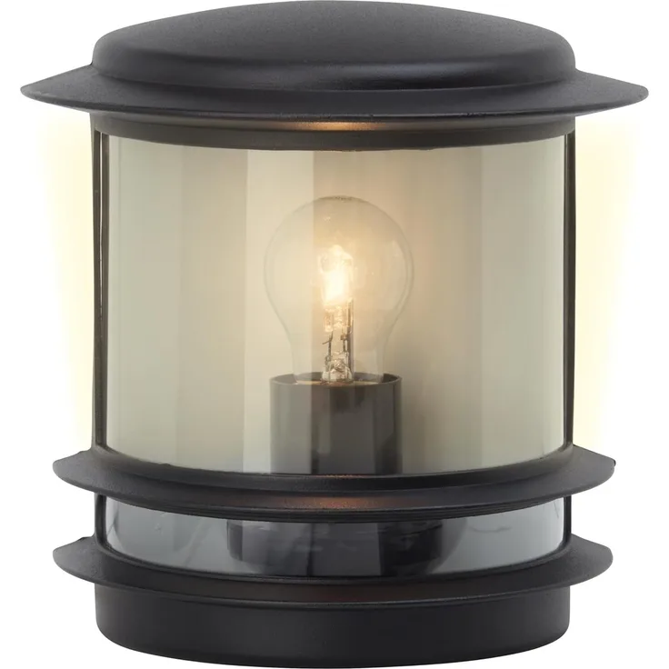 Brilliant Leuchten No. 47880-06 Aussenwandleuchte Hollywood E27 IP44 schwarz