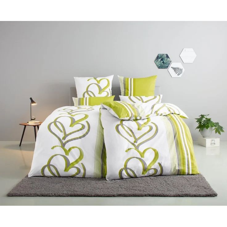 OTTO home Bettwäsche Area in Gr. 135x200 oder 155x220 cm, Polycotton recycelt, 2 teilig, Bettwäsche in verschiedenen Qualitäten – Bild 1