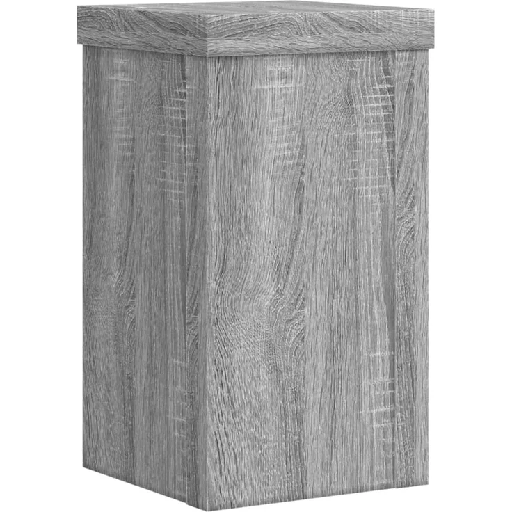 vidaXL Pflanzenständer 2 Stk. Grau Sonoma 10x10x18 cm Holzwerkstoff 852884 – Bild 5