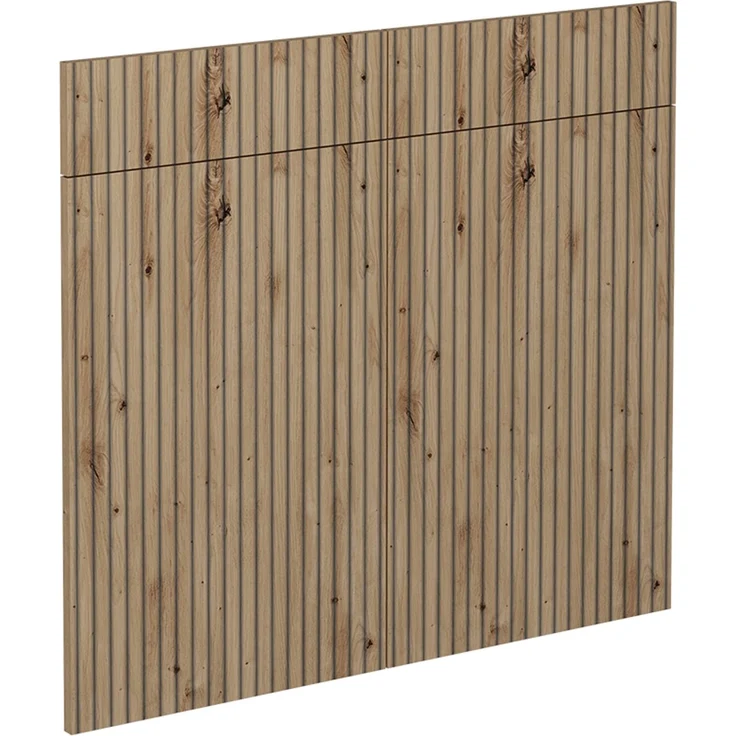 Küchenfront R-Line Artisan-Eiche 79.2 x 70.8 cm Möbelfront für den Schubladenunterschrank Vicco – Bild 1