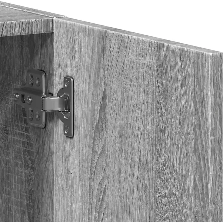 vidaXL Aktenschrank Grau Sonoma 60x32x115 cm Holzwerkstoff 840777 – Bild 7