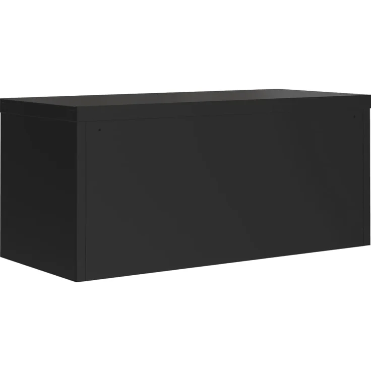 vidaXL Aktenschrank Schwarz 90x40x40 cm Stahl 339718 – Bild 5