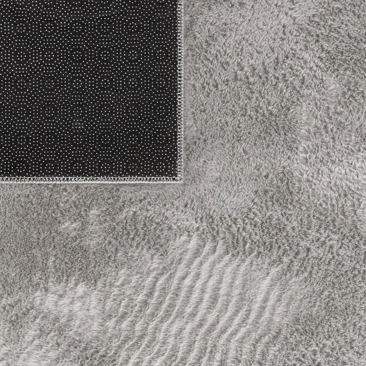 TT Home Teppich Suave 600, rechteckig, Höhe: 14 mm, Wohnzimmer Hochflor Teppich Kunstfell Modern Unifarben Flauschig Weich – Bild 3