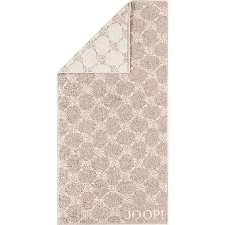 JOOP! Handtuch Handtuch "Classic Cornflower", Frottier (1-St), Walk-Frottier gemustert