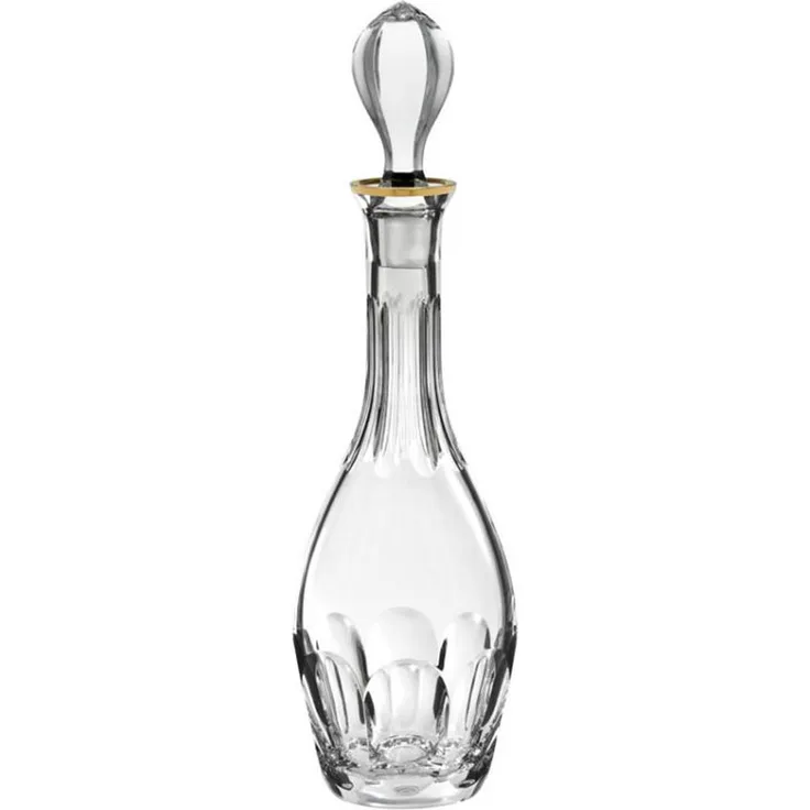 Weinkaraffe Dekanter Kristall Palais Gold klar (37,3 cm)
