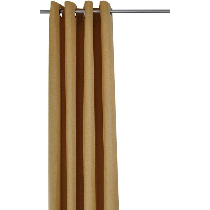 Kutti Vorhang Dimout, Ösen (1 St), verdunkelnd, Verdunkelung, Thermo, isolierend, einfarbig – Bild 1
