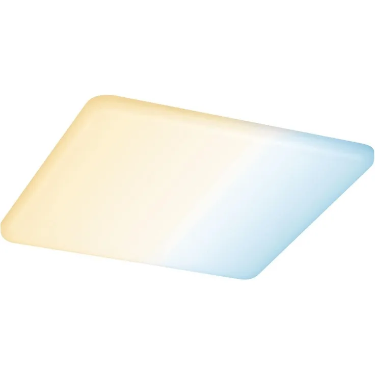 Paulmann No. 95384 Smart Home Zigbee Einbaupanel Veluna VariFit TunableWhite 185x185 mm IP44