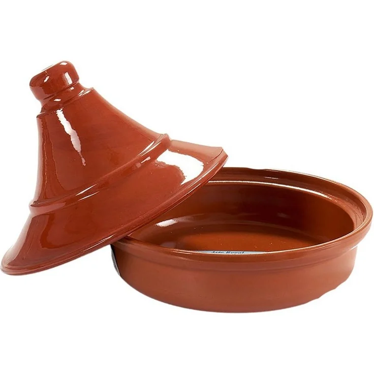 Annastore Dampfgartopf Tajine aus Ton Ø 27 cm für 4-5 Personen - Marokkanische Tagine, Schmortopf – Bild 2