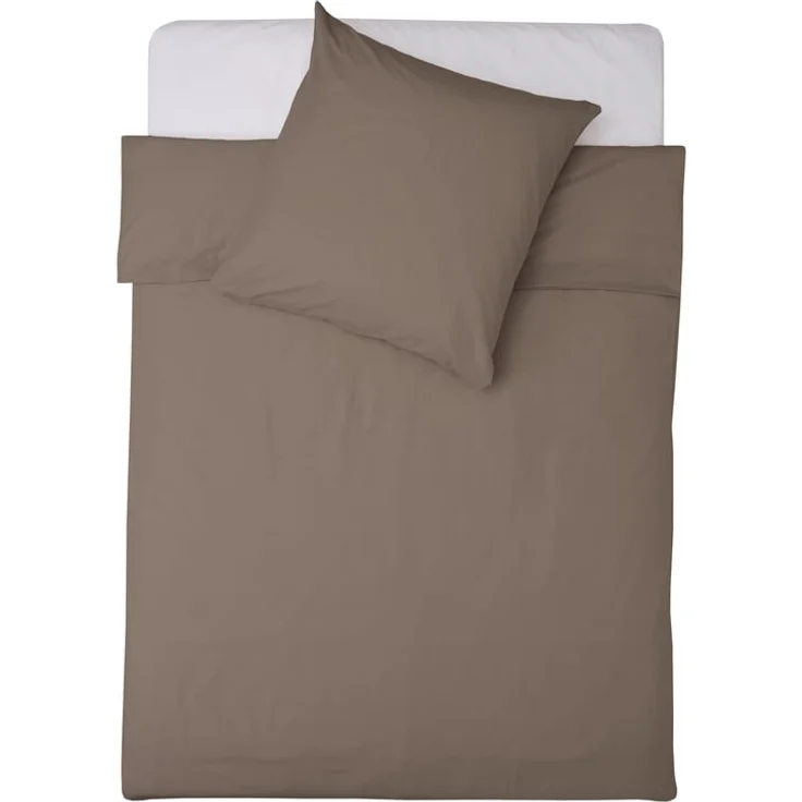Lumaland Bettwäsche Premium Everyday, 2 teilig, Ganzjahres Bettbezug 155x220cm Kissenbezug 80x80cm – Bild 1
