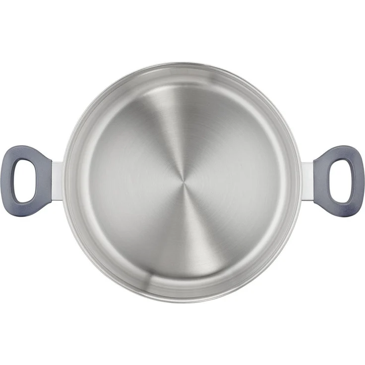 Tefal Kochtopf Daily Cook, Edelstahl, Edelstahl-Topf mit stehendem Deckel,Ausgießer,alle Herdarten,Induktion – Bild 2