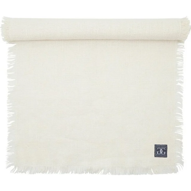 Greengate Tischläufer Leinen Tischläufer off white 140x45cm – Bild 3