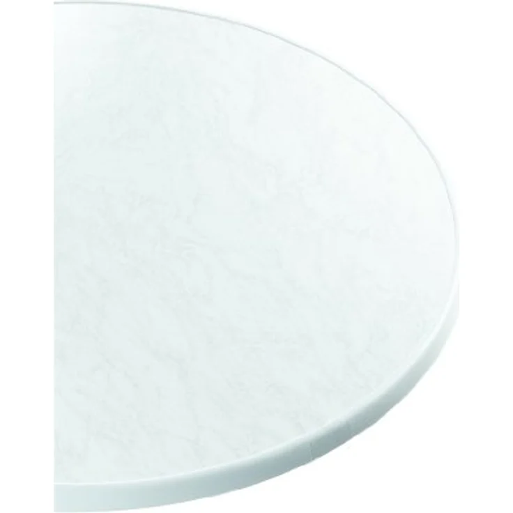 Sieger Bistro-tisch Bistro-tisch mit Mecalit-PRO Tischplatte, Stahl Weiß 60 x 72 x 60 cm – Bild 3