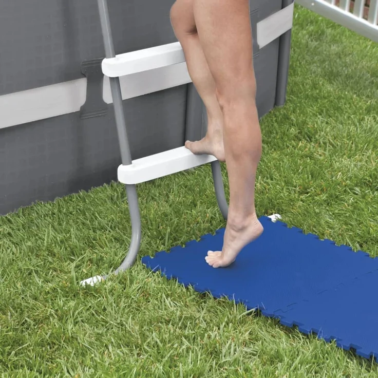 Intex Pool-Bodenschutzfliesen 8 Stk. 50x50 cm Blau 3202858 – Bild 4