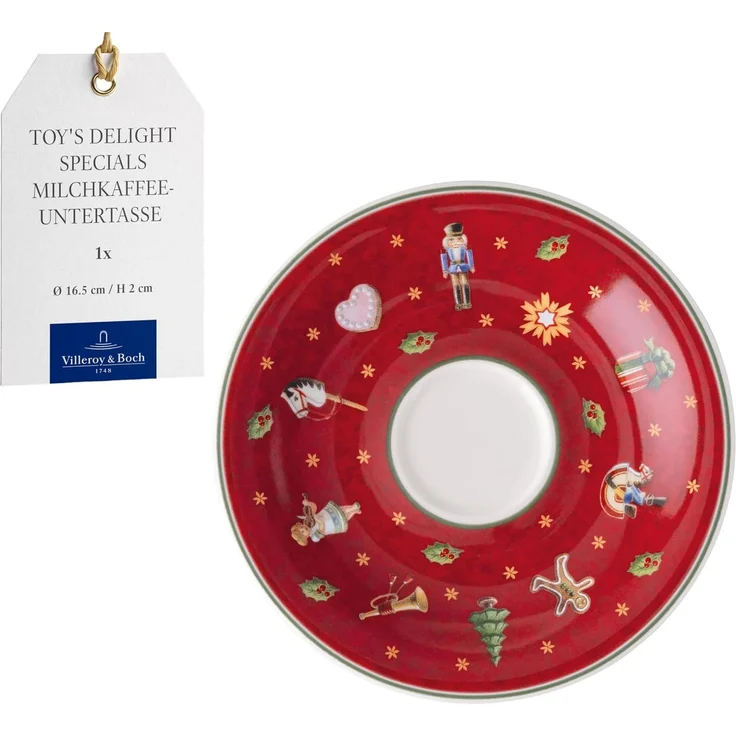 Villeroy & Boch Toy's Delight Espressountertasse ø 12,2 cm Rot – Bild 1