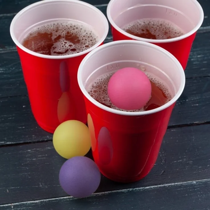 Bunte Beer Pong Bälle im 100er Set 10043481 – Bild 5