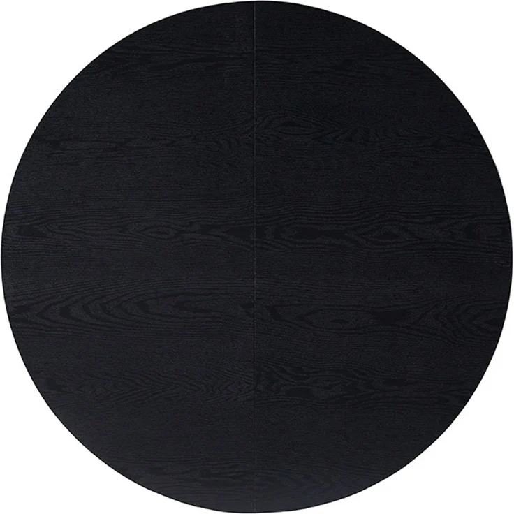 HOME DELUXE Essgruppe Rund Ausziehbar AVENTURA inkl. Sternfuß - 120-160 x 120 cm Dark Oak 6 Stühle Hellbraun – Bild 7