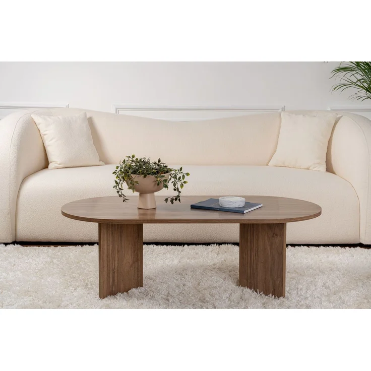 Skye Decor Couchtisch 100% MELAMINE COATED PARTICLE BOARD, 39,8 cm x 60 cm x 119 cm 909NRD11 – Bild 2