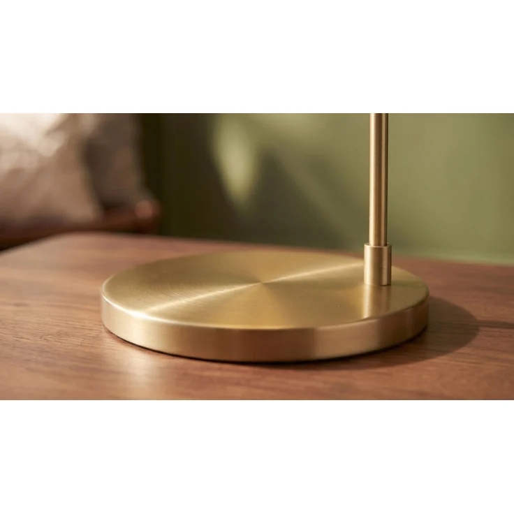 KAWOLA Tischlampe ENORA Glas gold 53 x 25 x 18 cm – Bild 7