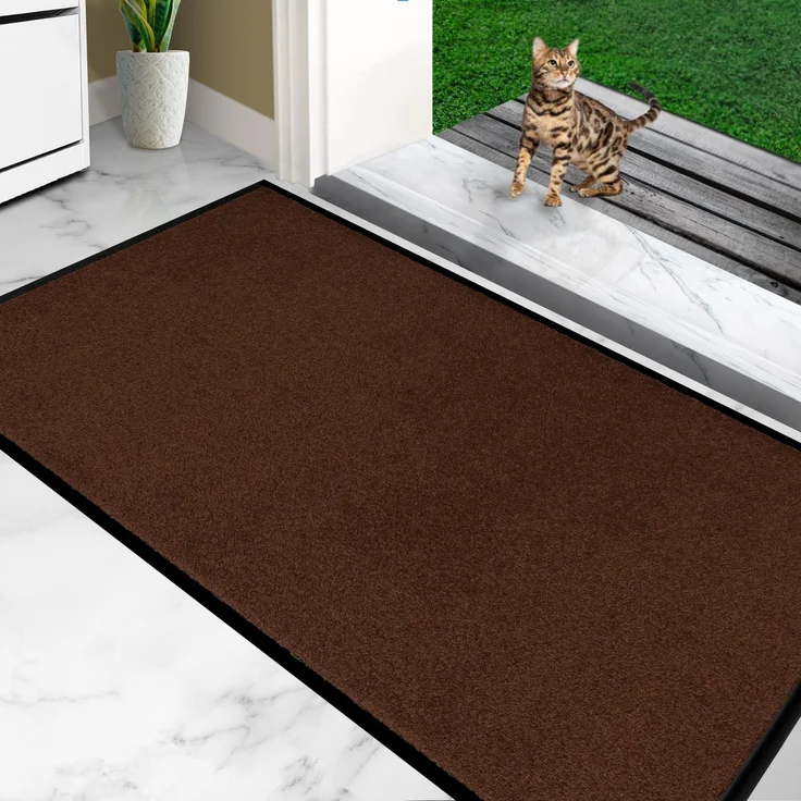 Furni24 Fußmatte - Braun, 90 x 150 cm – Bild 2