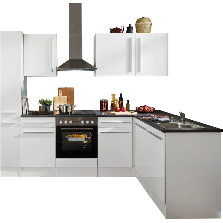 BASIC by Balculina Winkelküche Jazz, Stellbreite 250x175 cm, wahlweise mit E-Geräten – Bild 5
