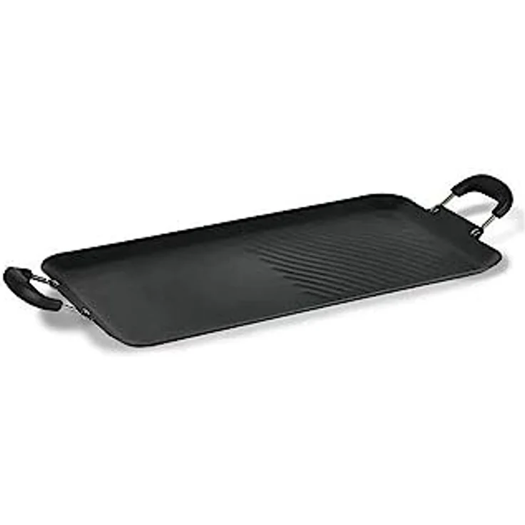 Kampa Dometic Grillpfanne Easy-Over Bratpfanne, zwei Bratzonen – Bild 2