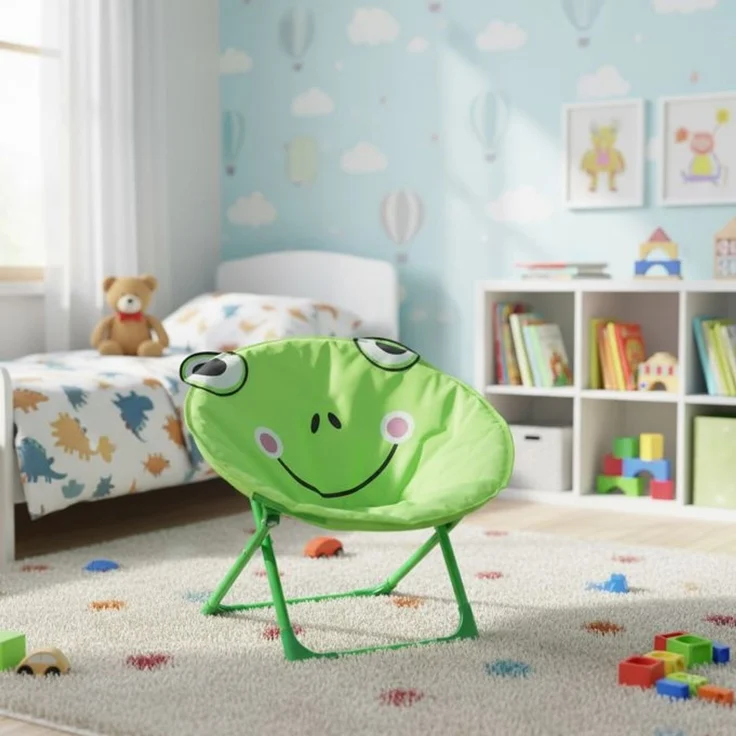 Relaxdays Faltbarer Moonchair für Kinder – Bild 2
