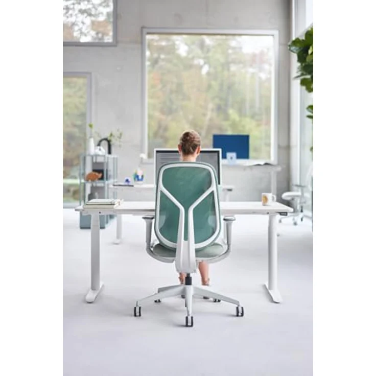 Sedus se:kit pro ergonomischer Bürostuhl mit Membranbespannung, Lordose, 3D Armlehnen, Sitz mit Tiefenverstellung, Höhenverstellbar 40-53cm, bis 150kg belastbar, Made in Germany – Bild 2