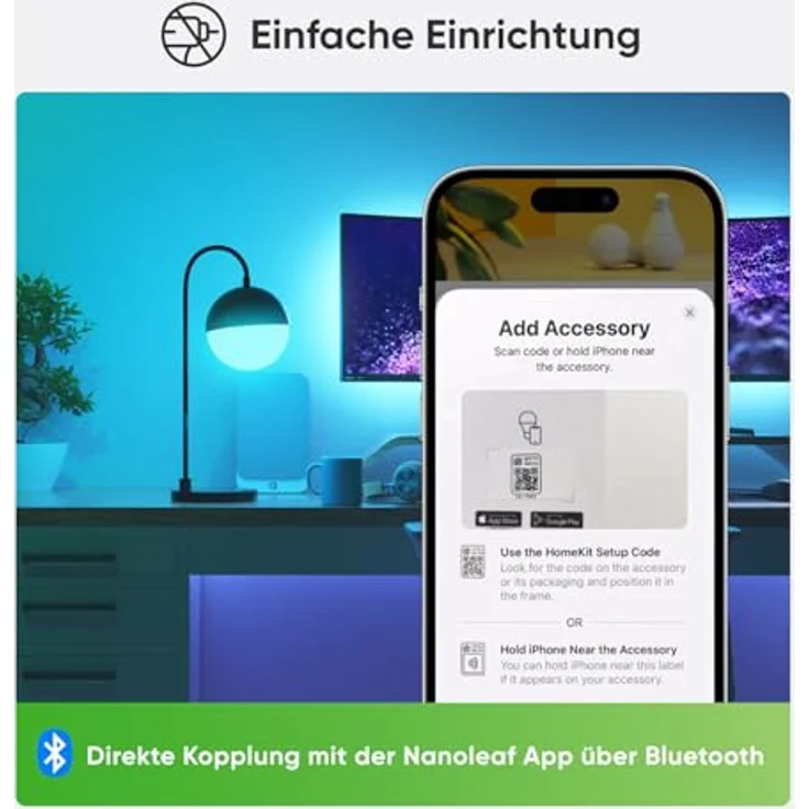 Nanoleaf Essentials Matter WLAN Smart Bulb E27 - 4PK EEK G – Bild 7