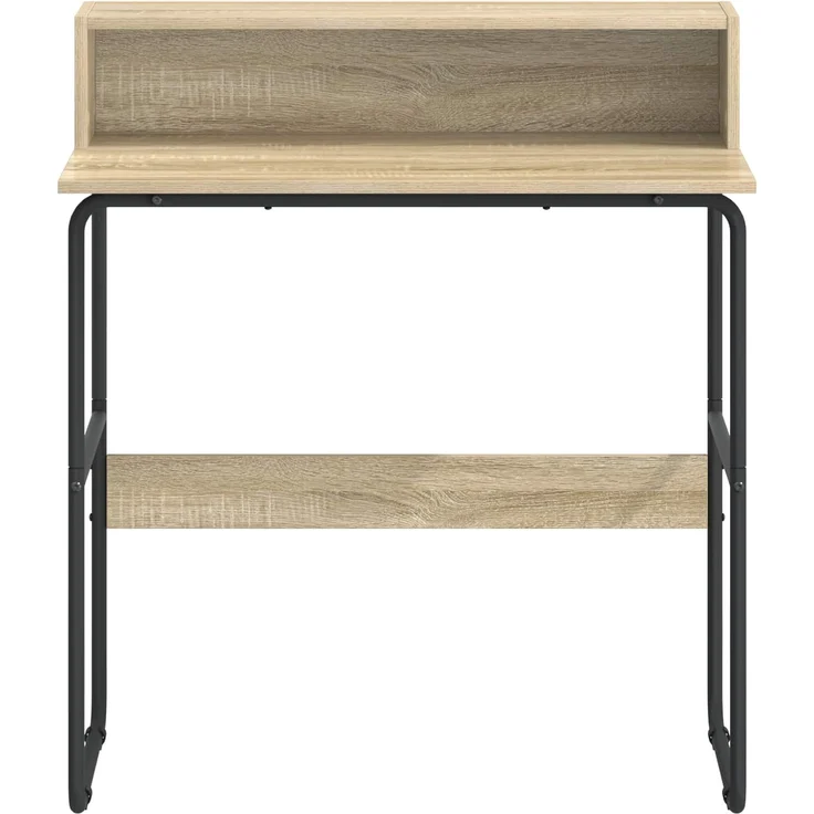 vidaXL Schreibtisch mit Stauraum Sonoma-Eiche 80 x 50 x 91 cm 8008021 – Bild 3