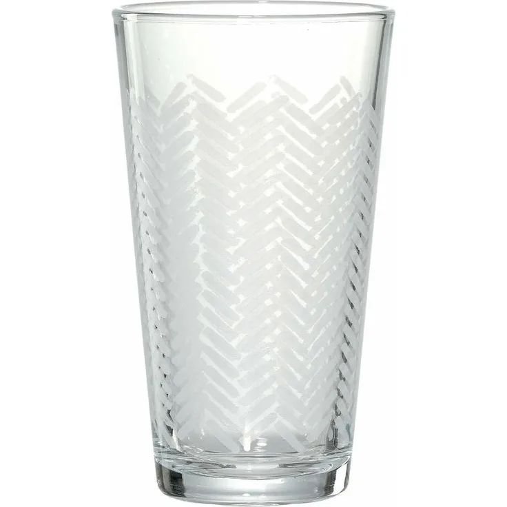Ritzenhoff & Breker Longdrinkglas Happy - Bone, Becher, Glas, Klar, 400 ml, 813364