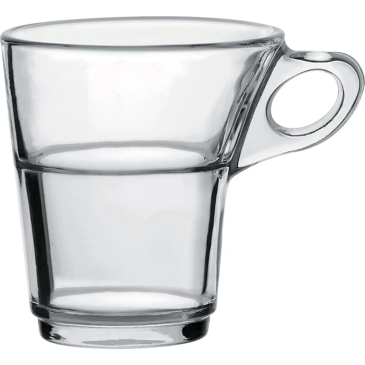 Satz von 6 Kaffeetassen Duralex Caprice Durchsichtig Kristall 90 ml 900 ml 6 Stücke (6 Stück)