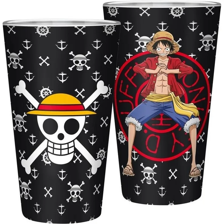 One Piece Anime Bierglas