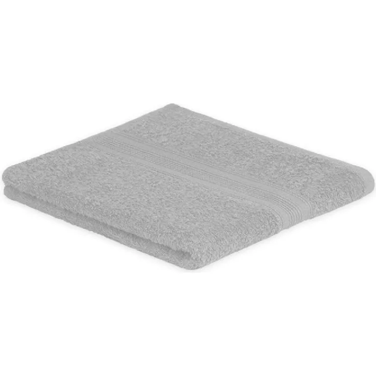 Handtuch 50 x 100 cm 500g/m² Silber