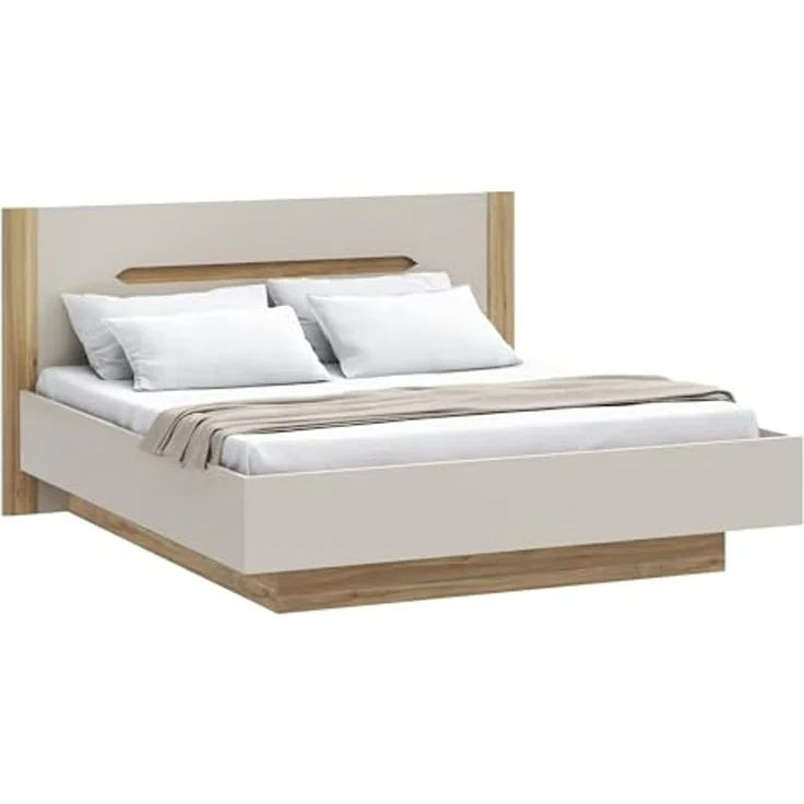 FORTE Stauraumbett, aufklappbarer Lattenrost, Stauraum – Bild 4