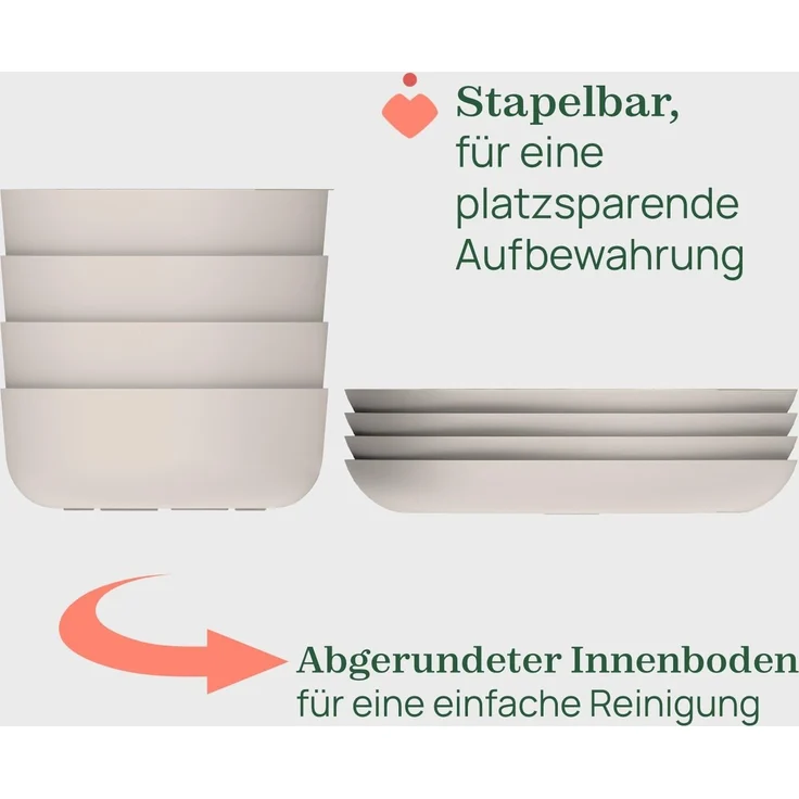 Chicco Geschirrset Kinder, Entwöhnungs-Brotteig-Set mit 1 Teller Platte und 1 Schüssel, 2 Stück, Stapelbarer Geschirrsatz, platzsparend, wiederverwendbar, 12+ Monate, Hellblau – Bild 4