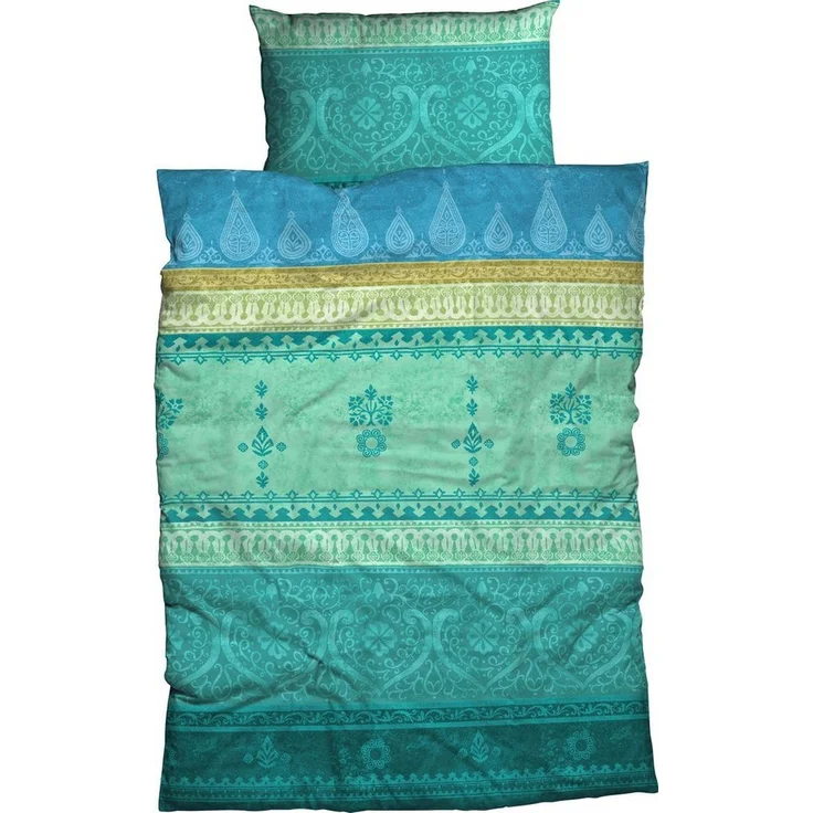CASATEX Bettwäsche Indi, Satin, 2 teilig, romantisch, orientalisch, weich und gemütlich – Bild 5