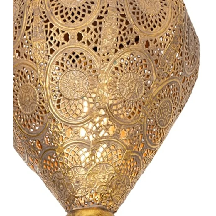 Qazqa Deckenleuchte Mowgli, ohne Leuchtmittel, E27, Gold, Orientalisch, Stahl, 1-flammig – Bild 3