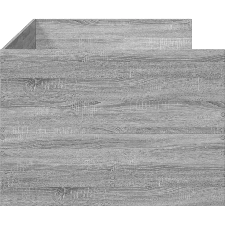 vidaXL Tagesbett mit Schubladen ohne Matratze Grau Sonoma 90x200 cm 3280823 – Bild 5