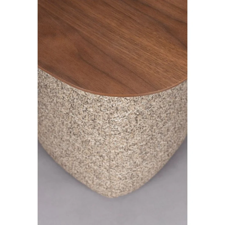 Beistelltisch Shelly Cinnamon aus MDF von Dutchbone für Wohnzimmer – Bild 4