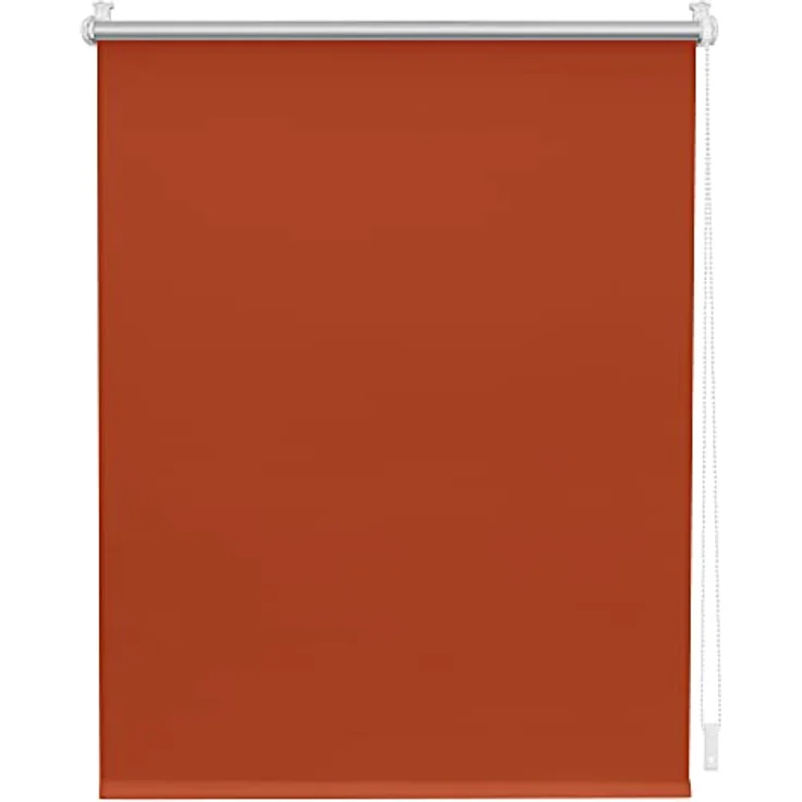 Lichtblick Sonnenschutzsysteme GmbH Thermo-Rollo Vancouver 80 cm x 220 cm (BxL) Terracotta Verdunkelnd & Thermofunktion; Klemm- und schraubbar; Energiesparend – Bild 2