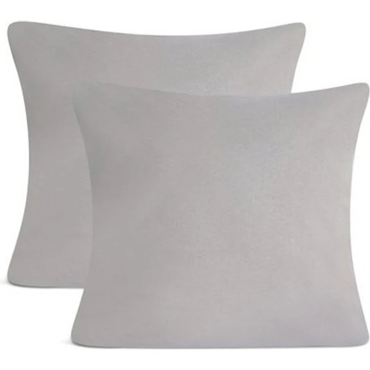 leevitex® Kissenbezüge Kissenbezug, 2er Set, feine Jersey-Qualität, 100% Baumwolle, robuster Reißverschluss – Bild 4